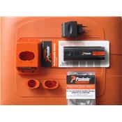 CHARGEUR + BATTERIE POUR PASLODE IM350 90ct